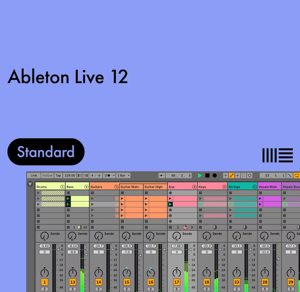 Ableton Ableton Live 12 Standard + 3 Packs